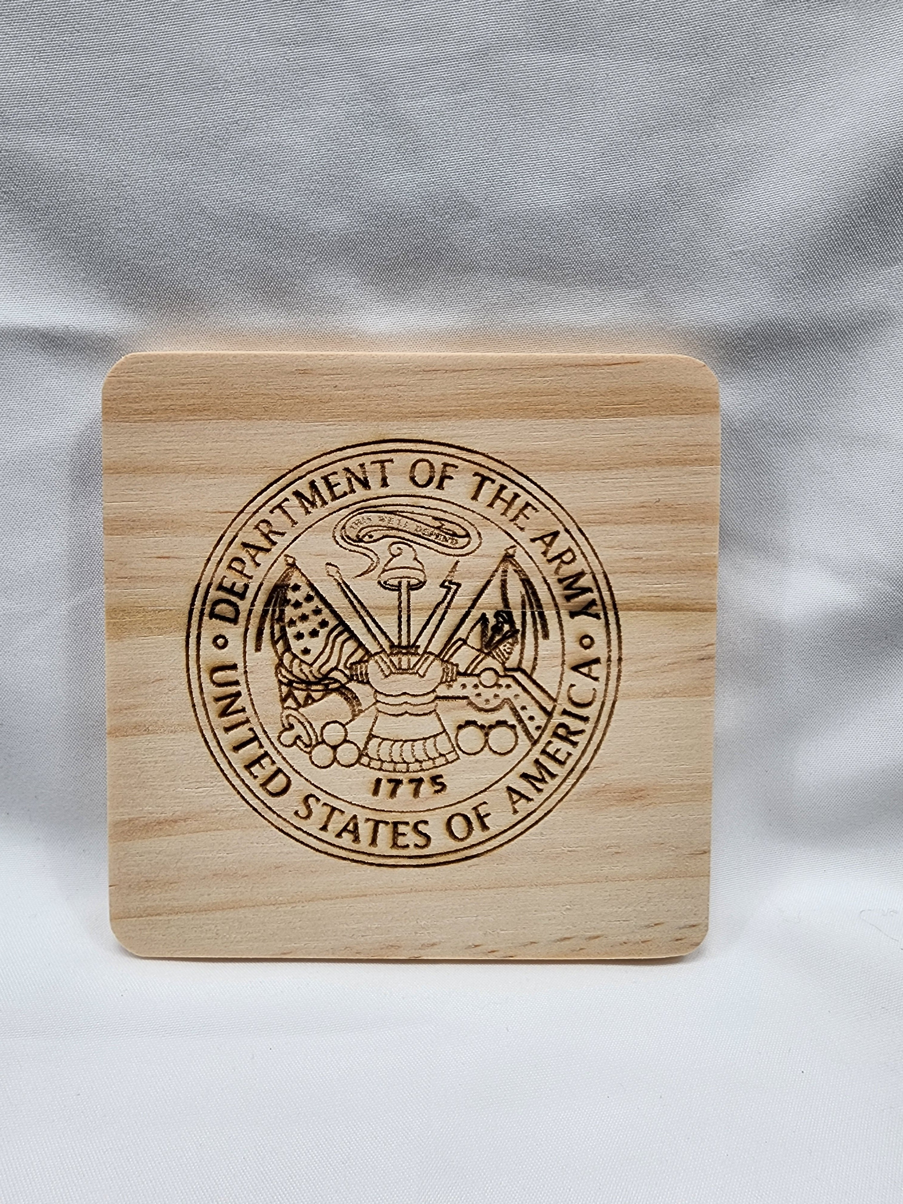United States Army Coaster Set